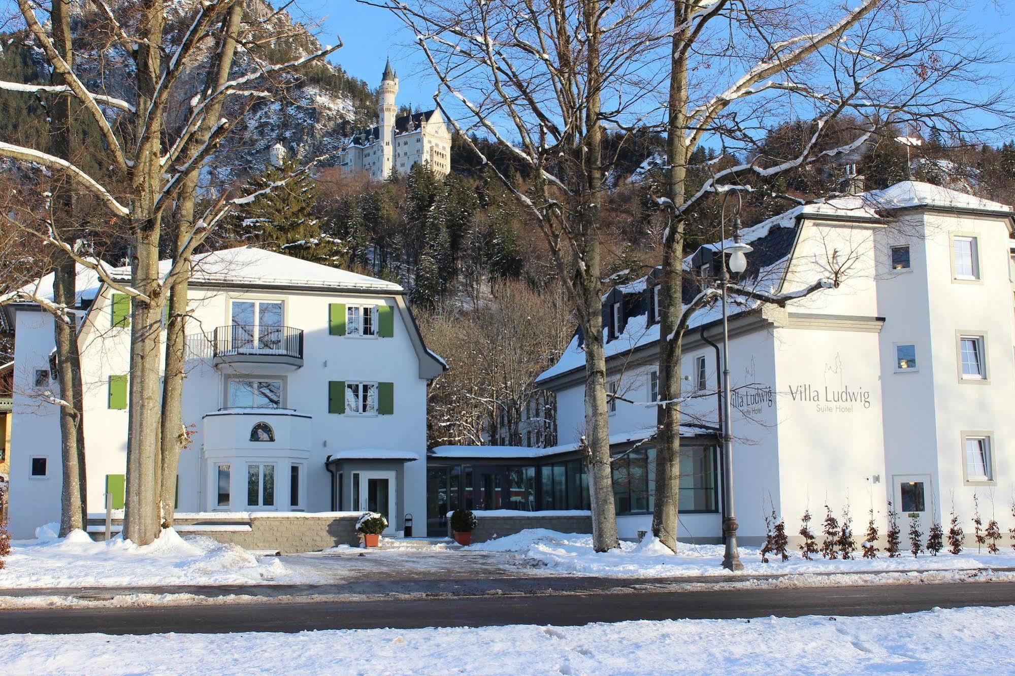 Hotel Villa Ludwig Гоеншванґау Екстер'єр фото